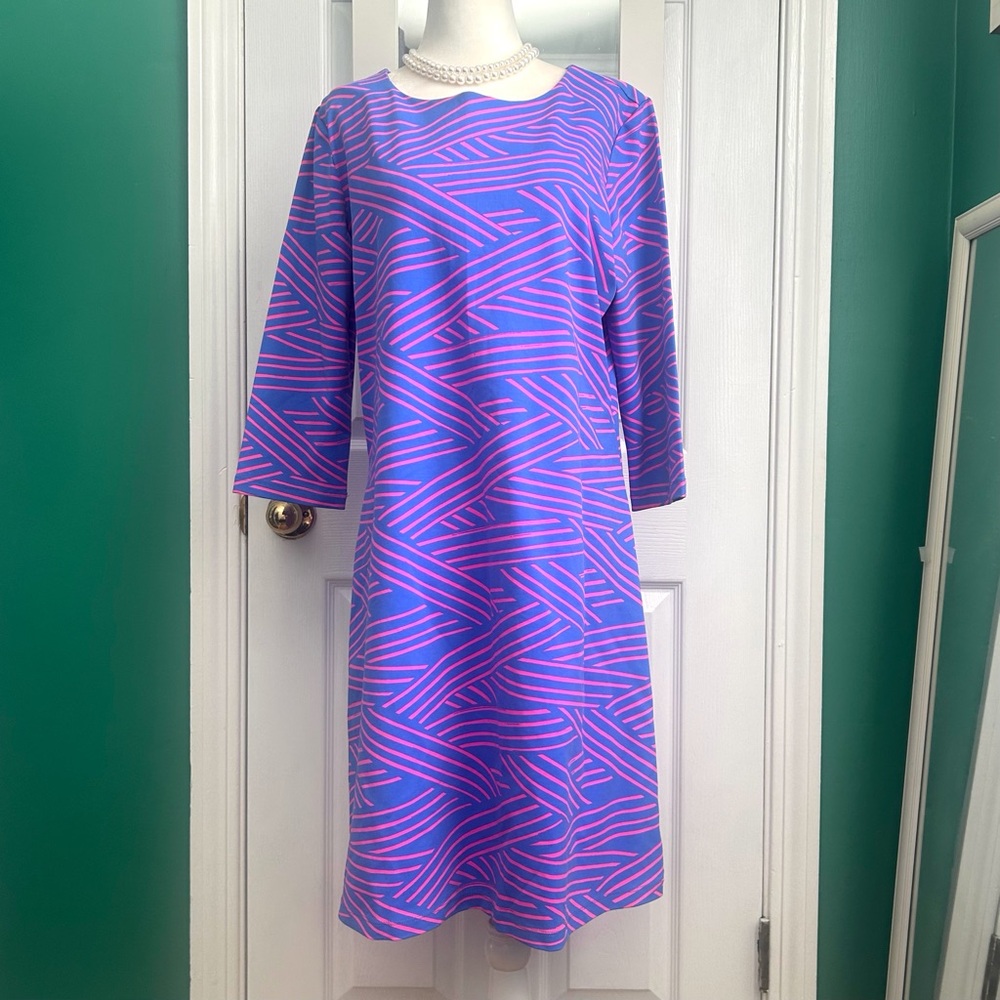 MAHI GOLD bimini French 3/4 sleeve Dress XL